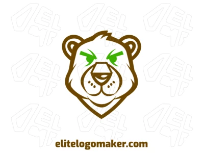 The Bear Head with an interesting design showcases an excellent and unique animal style.