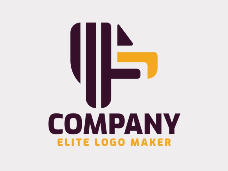 Professional logo in the shape of a bird, with creative design and abstract style.