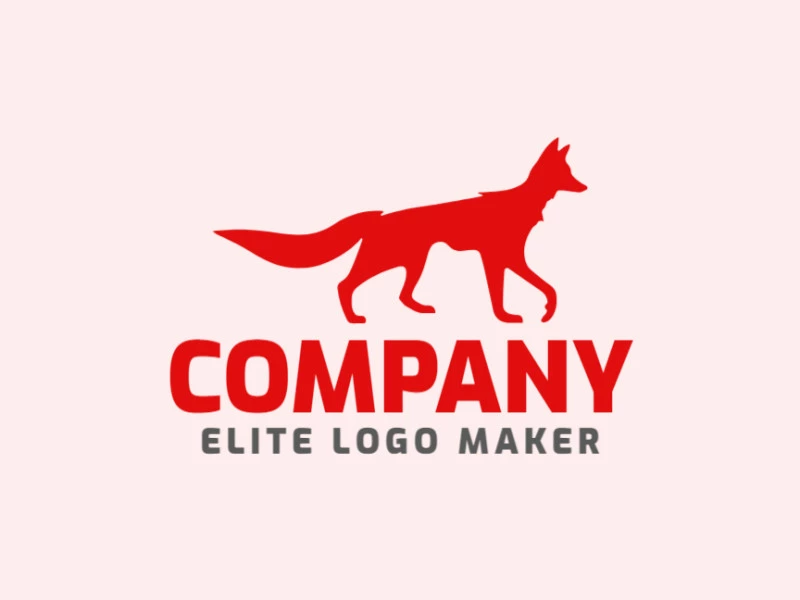 A minimalist logo featuring a fox in bold red. The simplicity of the design captures the cleverness and adaptability of the fox.