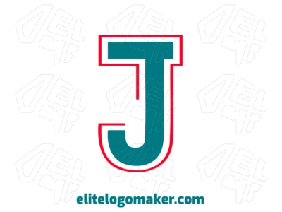 A perfect initial letter 'J' design with a school theme, offering a clean and professional logo style.