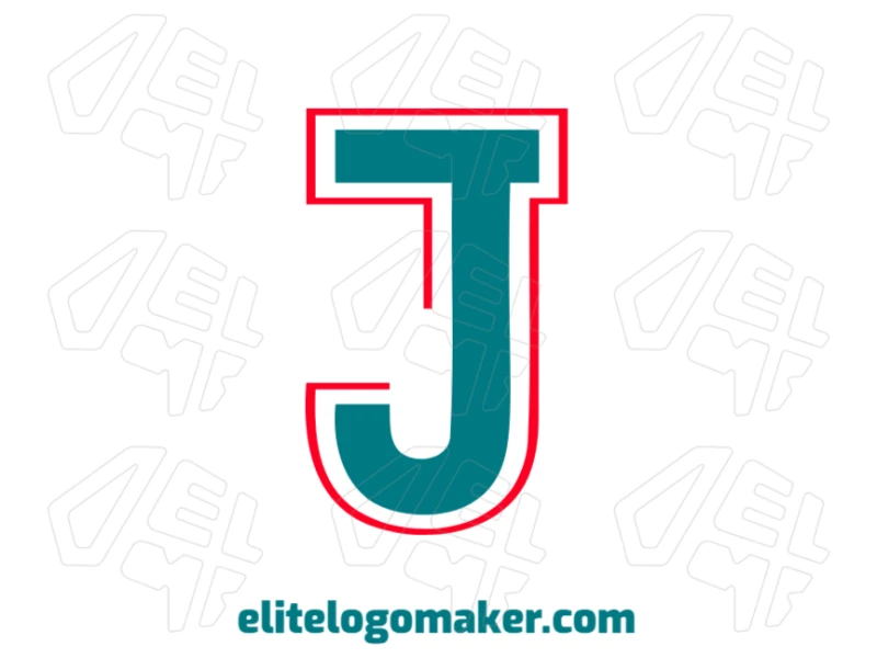 Initial Letter 'J' Design Logo Design A perfect initial letter 'J' design with a school theme, offering a clean and professional logo style.