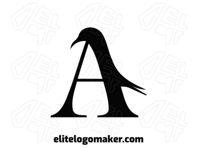 Prominent logo design with the letter "A" cleverly combined with a penguin in a creative double meaning style.