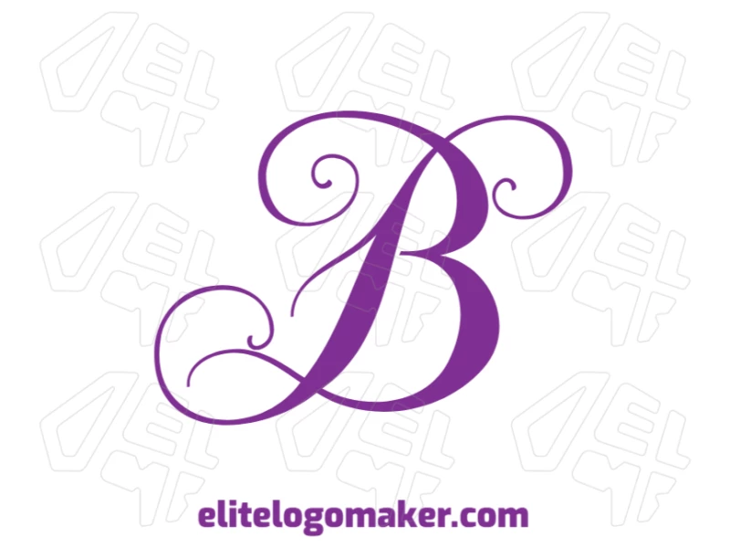 Letter "B" With Creative Design - Cheap Logo Cheap minimalist logo featuring the letter "B" with a creative design, ideal for brands looking for simplicity and style at low cost.