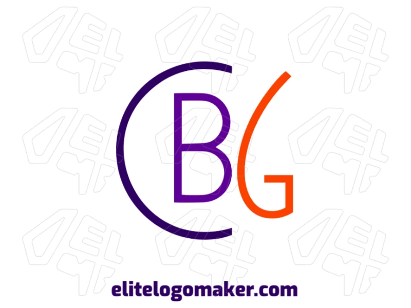 Letter "C" + Letter "B" + Letter "G" Online Logo Creation The combination of the letters 'C', 'B', and 'G' in initial letter style creates a beautiful and harmonious design, perfect for impactful branding.