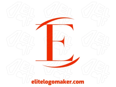 Excellent abstract logo featuring the letter 'E' with a design composed of abstract shapes, blending creativity and modernity in a striking way.