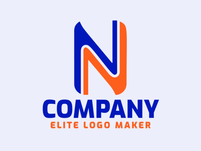 A sleek and modern logo design featuring the letter 'N', exuding sophistication and simplicity.