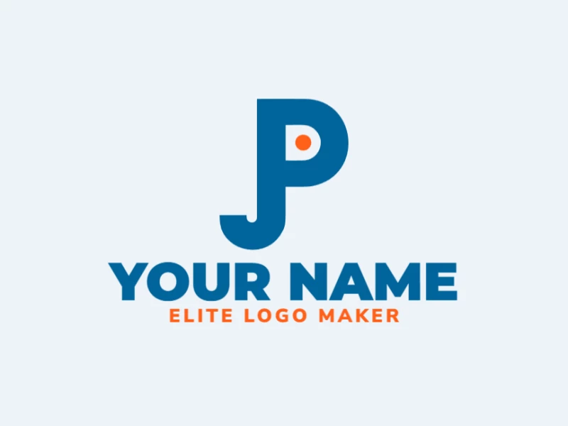 A modern logo featuring the letter 'P' in blue color, designed in an initial letter style for a sleek and contemporary look.