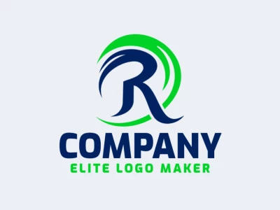 A captivating logo featuring the letter 'R' in an initial letter style, evoking a sense of innovation and professionalism.