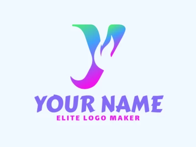 A professional gradient logo featuring the letter 'Y' designed with a sleek gradient effect for a modern and eye-catching appearance.