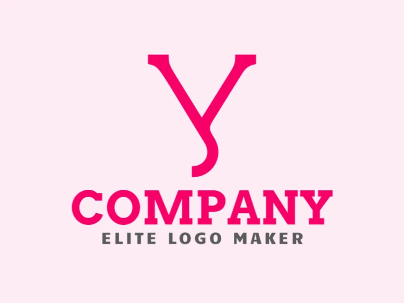 A minimalist logo featuring a sleek letter 'Y', showcasing an inspiring design that captures simplicity and elegance in its form.