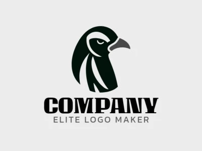 Create a memorable logo for your business in the shape of a penguin with minimalist style and creative design.