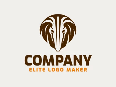 This logo is a sleek and modern depiction of a prehistoric bird, rendered in minimalist style and warm shades of brown. It's a subtle yet powerful symbol of ancient strength and resilience.