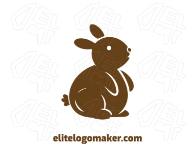 Abstract logo of a rabbit looking up, combining a sleek design with a business-focused visual identity.
