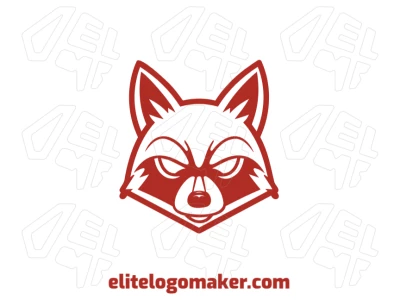 Mascot-style logo featuring a red fox head with a sharp and eye-catching design.