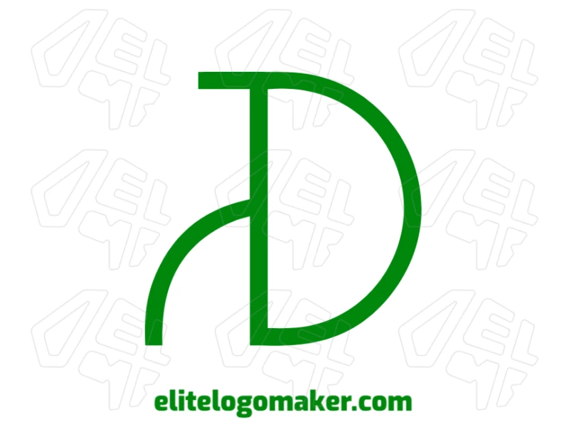 Super Minimalist Letter "D" Sleek Logo Concept Business logo design featuring a super minimalist letter "D" in a minimalist style, creating a clean and professional visual identity.