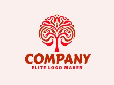 Cree un logotipo memorable para su negocio en forma de un cerebro humano con un estilo abstracto y un diseño creativo.