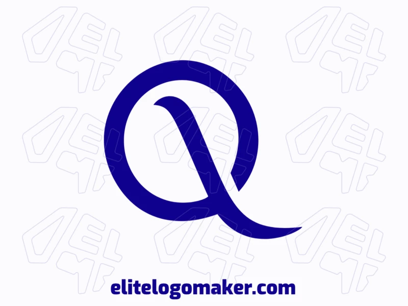 Enfatizando el refinamiento, el logotipo presenta un diseño minimalista con la letra 'Q'.