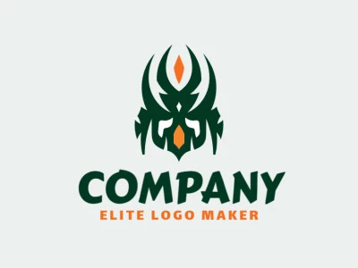 Logotipo profesional en forma de un periquito, con diseño creativo y estilo abstracto.