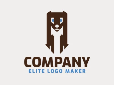 Logotipo ideal para diferentes negocios en forma de un conejo, con diseño creativo y estilo abstracto.