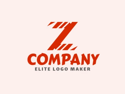 Um design simples de 'Z' incorpora simplicidade e elegância neste logotipo minimalista.