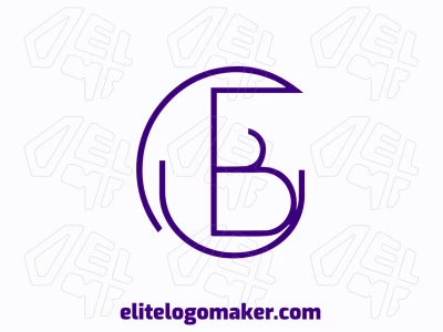 A simple logo featuring an abstract letter 'B' with thin lines, designed to convey a graceful and refined aesthetic.
