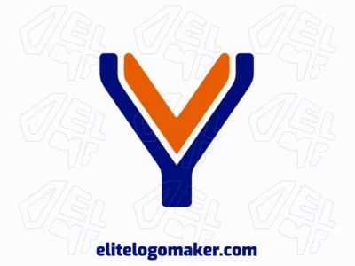 An inspiring minimalist logo featuring a corporate letter "Y", designed with clean lines and a modern touch to represent professionalism.
