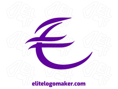 A distinguished vector image of the letter "E" in an abstract style, perfect for creating premium logos with a modern touch.