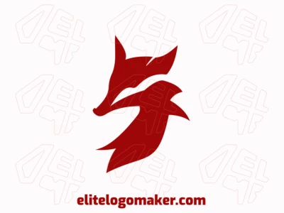 An abstract fox silhouette, evoking a sense of sophistication and mystery.