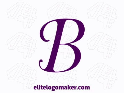 An initial letter style logo featuring the letter 'B', ideal for a professional business look.