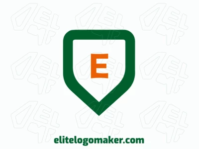 An emblem-style logo featuring the letter "E" inside a green shield, combining strength and elegance with a bold and timeless design.