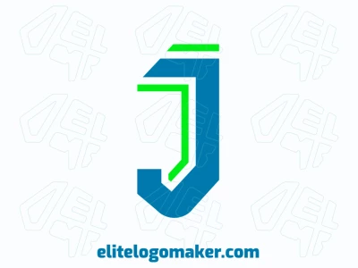 An attractive minimalist logo featuring the letter 'J', perfect for a company seeking a sleek and modern design that stands out with simplicity.