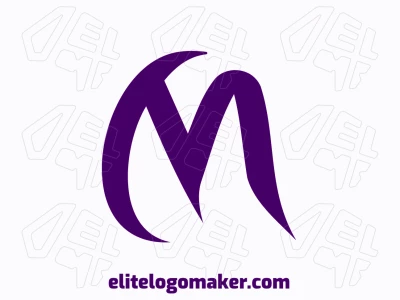A minimalist logo featuring the letter "M", exuding sophistication and uniqueness.