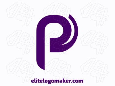 The logo features a minimalist design with the letter 'P' in an editable format.