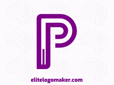 An abstract logo features the letter 'P', designed to be a perfect blend of creativity and simplicity with its unique and modern style.