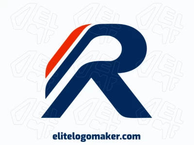 A minimalist logo featuring the letter 'R' in an innovative design.