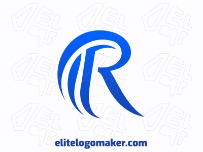 A sleek logo featuring the letter 'R' with a smooth gradient of blue shades, representing innovation and professionalism.