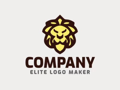 An artisanal logo portraying a majestic lion head, crafted with care and skill, evoking strength and tradition.