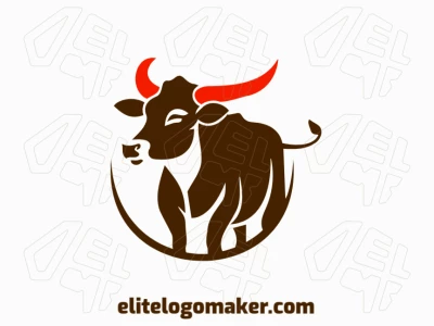 An abstract logo featuring an ox-inspired shape, merging sophistication with creativity.