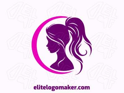 The logo depicts a creative and empowering woman, embodying innovation and sophistication.
