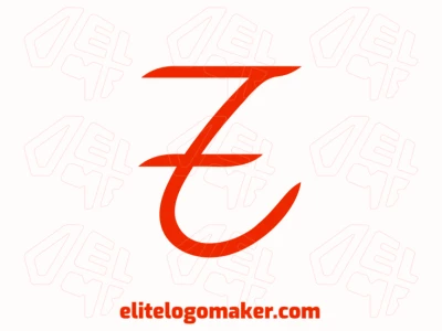 Un concepto de logotipo con la letra 'E' abstracta en un estilo de letra inicial, diseñado con líneas audaces y estética moderna para un fuerte impacto visual.