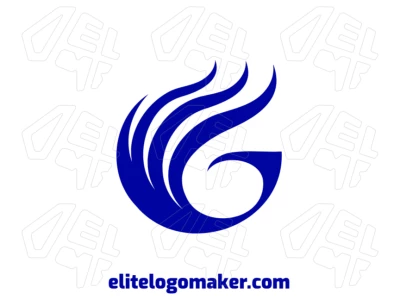 Un logo enfocado en negocios con la letra alfabética "G" detallada y estilo de letra inicial, mostrando profesionalismo y precisión.