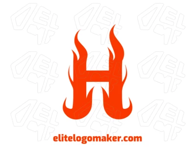 Un diseño prominente y simple de la letra 'H' industrial, reflejando una identidad visual limpia y audaz.