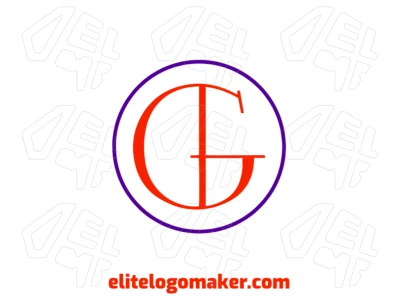 Un logotipo minimalista de empresa con la letra 'G' dentro de un círculo, creando un diseño limpio y profesional.