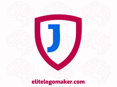 Un logotipo elegante y prominente que combina la letra 'J' con un escudo medieval, diseñado en un estilo de letra inicial.