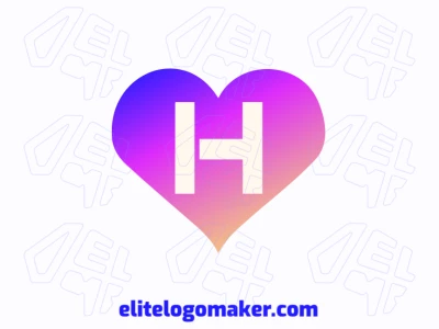 Un logotipo degradado genial con la letra 'Q' dentro de un escudo, diseñado con transiciones suaves y estética moderna para una identidad audaz y elegante.