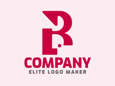 Una fusión minimalista de las letras R y B, que incorpora elegancia y simplicidad en un diseño de logo llamativo.