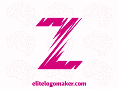 Un logo abstracto que presenta la forma de la letra 'Z', irradiando creatividad y sofisticación.