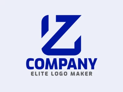 Un diseño de logotipo simple pero cautivador que presenta la letra 'Z', ideal para una variedad de negocios.