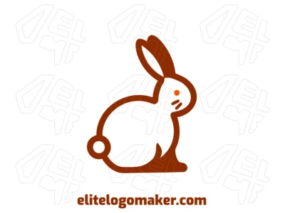 Un conejo atento con un estilo animal detallado, capturando un buen equilibrio entre elegancia y alerta en su diseño.