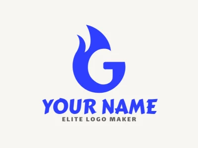 Um logotipo profissional e minimalista com a letra 'G', projetado para ser facilmente personalizável para várias necessidades empresariais.